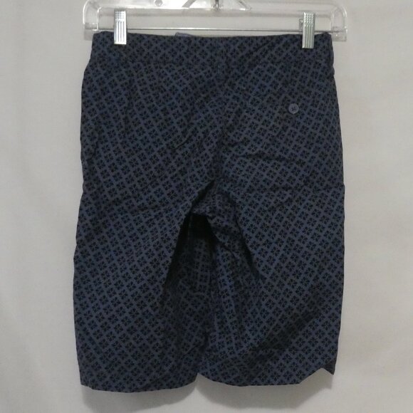 OLD NAVY - size 10 regular | Blue Shorts With Black Pattern Design - Picture 2 of 14